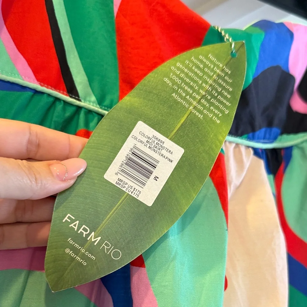 FARM Rio Multicolor Abstract Maxi Dress - Picture 5 of 5